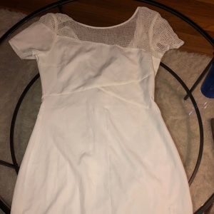 NWT Tobi White Mesh Top Dress